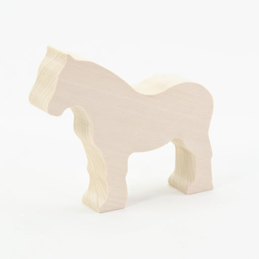 A600712 Kids at Work Wood Figure Foal