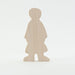 A600714 Kids at Work Wood Figure Girl