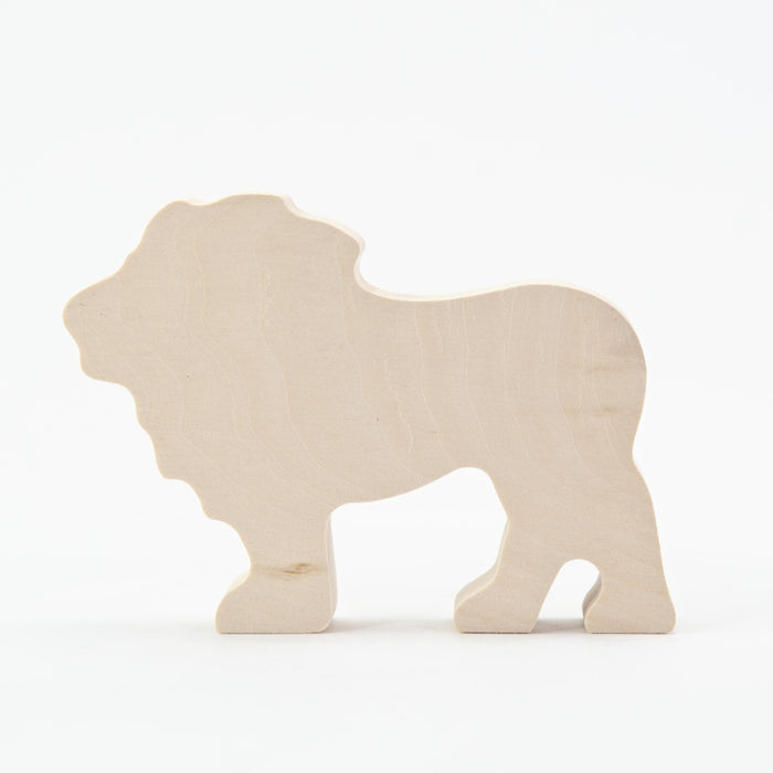 A600701 Kids at Work Wood Figure Lion