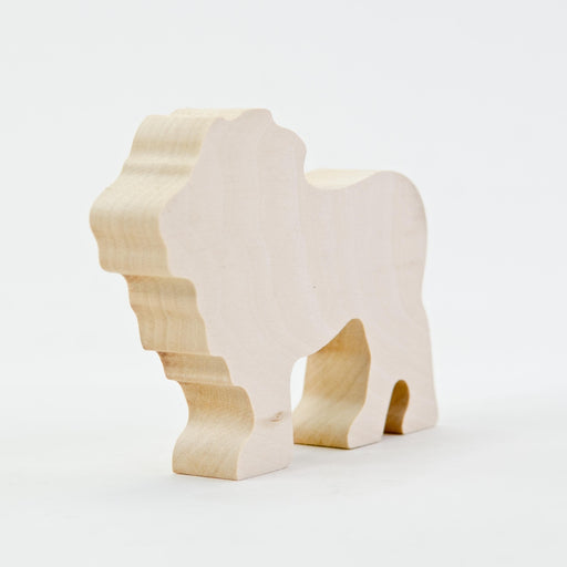 A600701 Kids at Work Wood Figure Lion