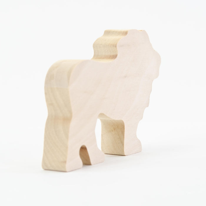 A600701 Kids at Work Wood Figure Lion