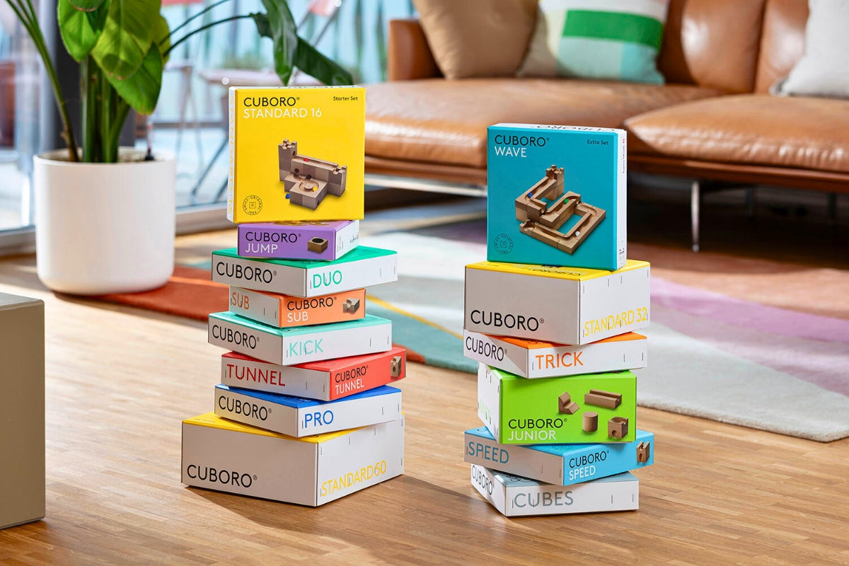 CUBORO Wooden Marble Runs Collection - Online, Australia