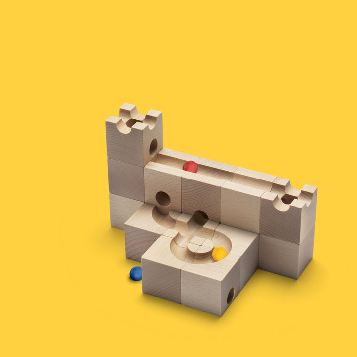 CUBORO STANDARD 16 - Wooden Marble Run - Online, Australia