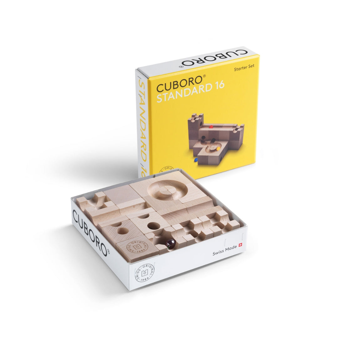 CUBORO STANDARD 16 - Wooden Marble Run - Online, Australia