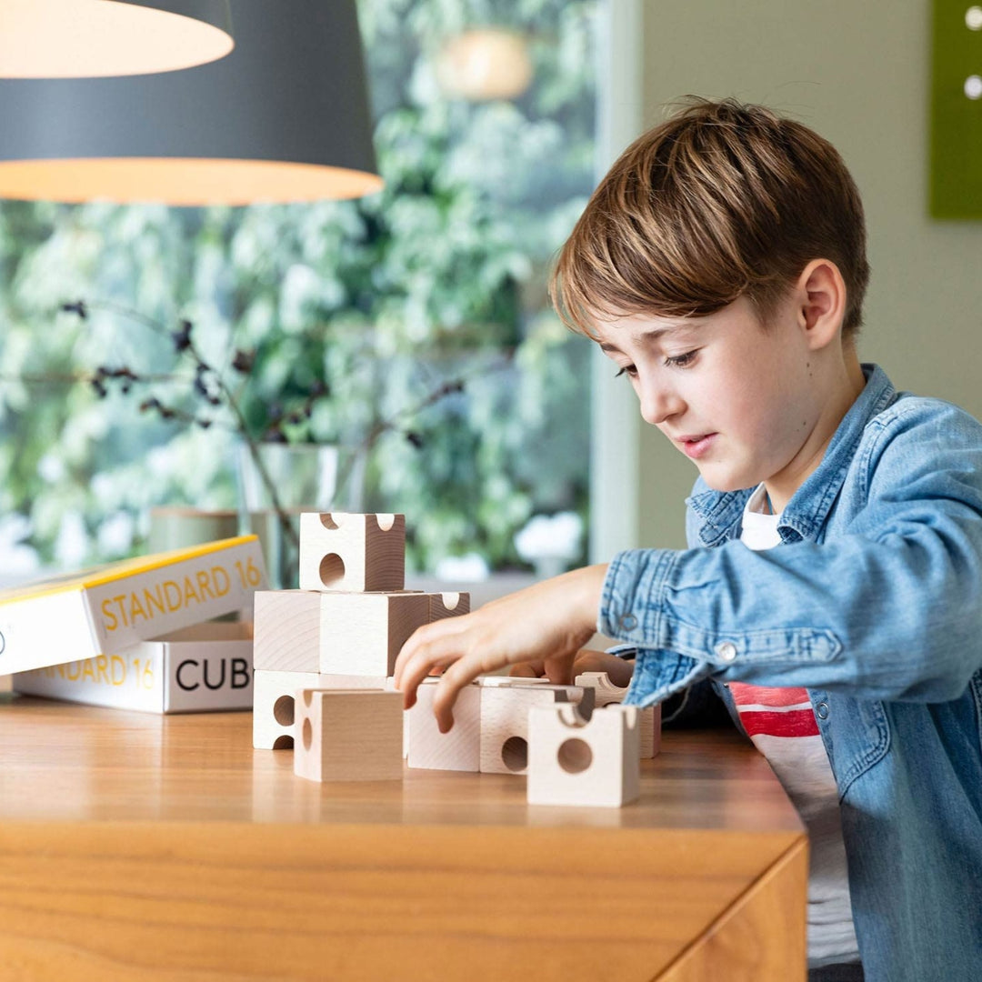 CUBORO STANDARD 16 - Wooden Marble Run - Online, Australia