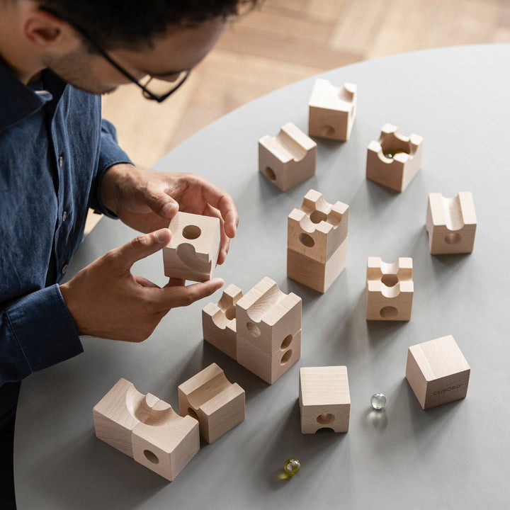 CUBORO STANDARD 16 - Wooden Marble Run - Online, Australia