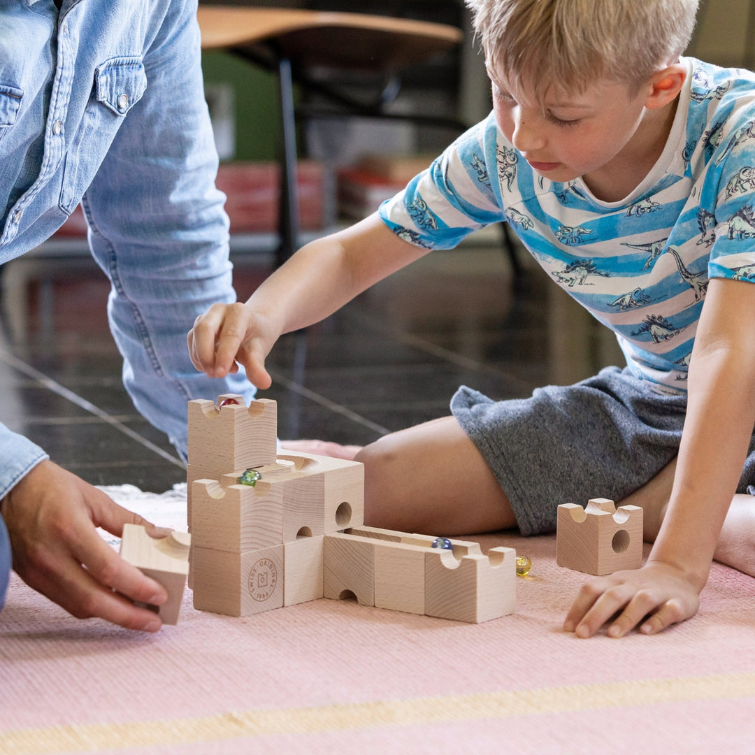 CUBORO STANDARD 16 - Wooden Marble Run - Online, Australia