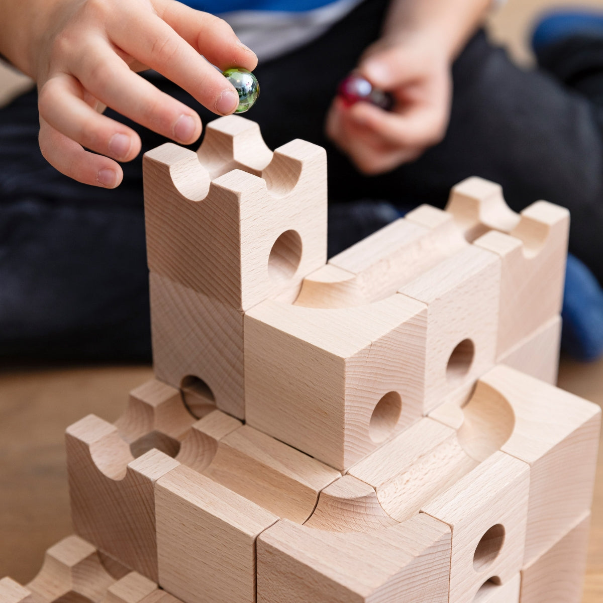 CUBORO® STANDARD 50 Wooden Marble Run | Australia – Oskar's Wooden Ark