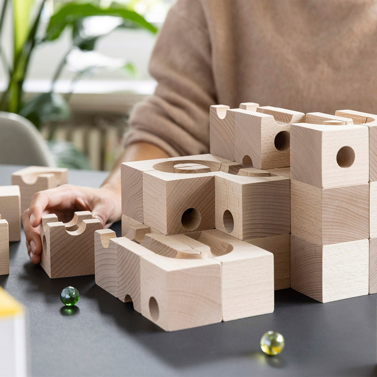 CUBORO® STANDARD 50 Wooden Marble Run | Australia – Oskar's Wooden Ark