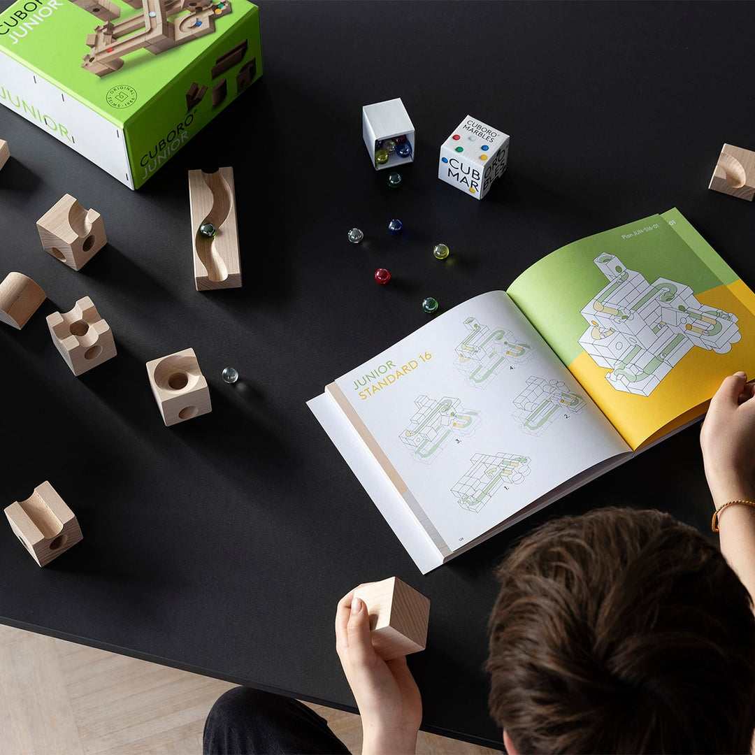 CUBORO THE BOOK - Wooden Marble Run - Online, Australia