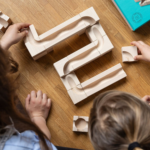 CUBORO WAVE - Extra Set of 22 - Wooden Marble Run - Online, Australia