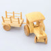 Debresk Wooden Vehicles Bundle - Debresk Big Tractor with Cart