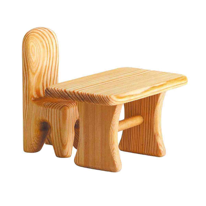 70200033 Debresk Dolls Chair and Dolls Table (Sold separately)