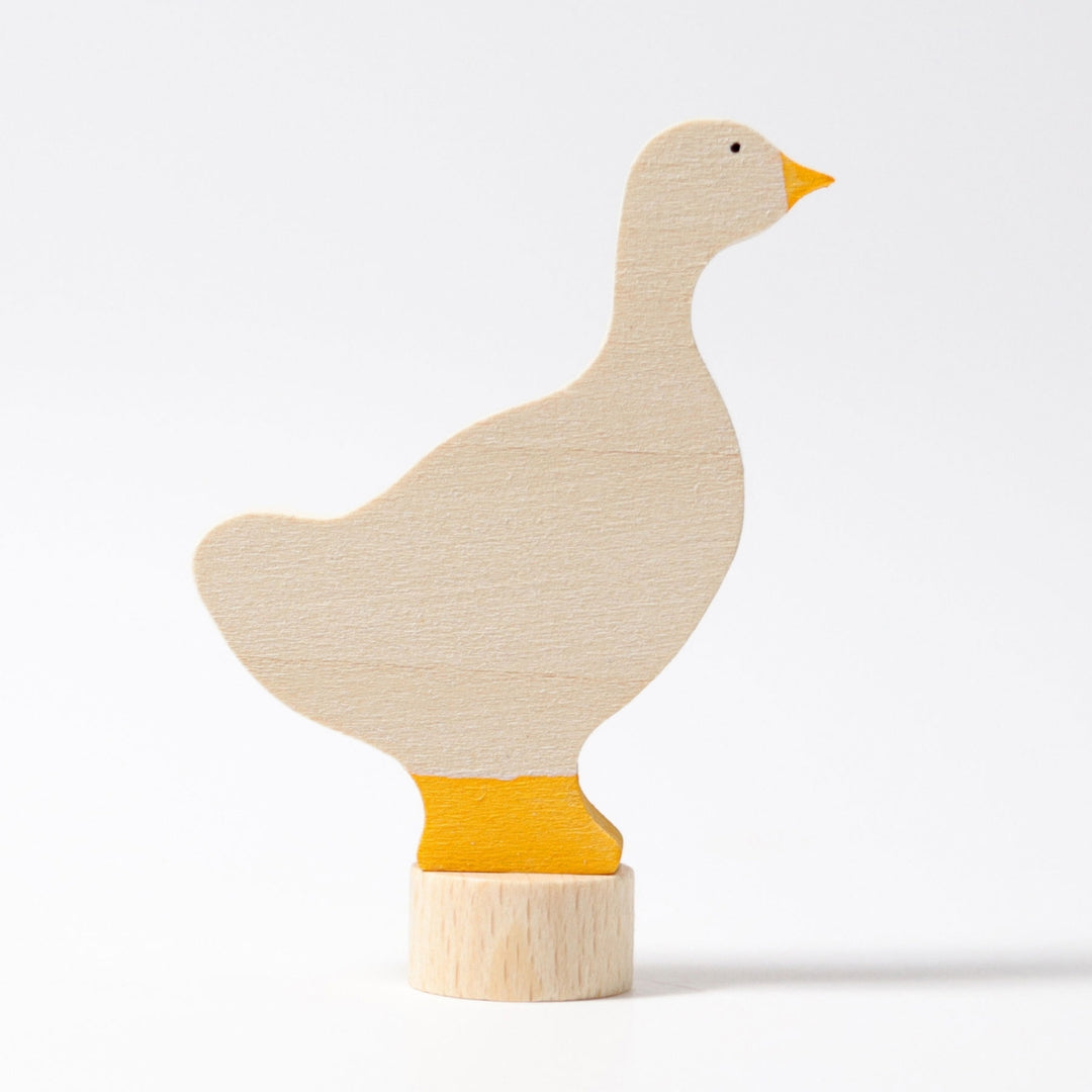 GR-03980 Grimm's Goose Candle Holder Decoration