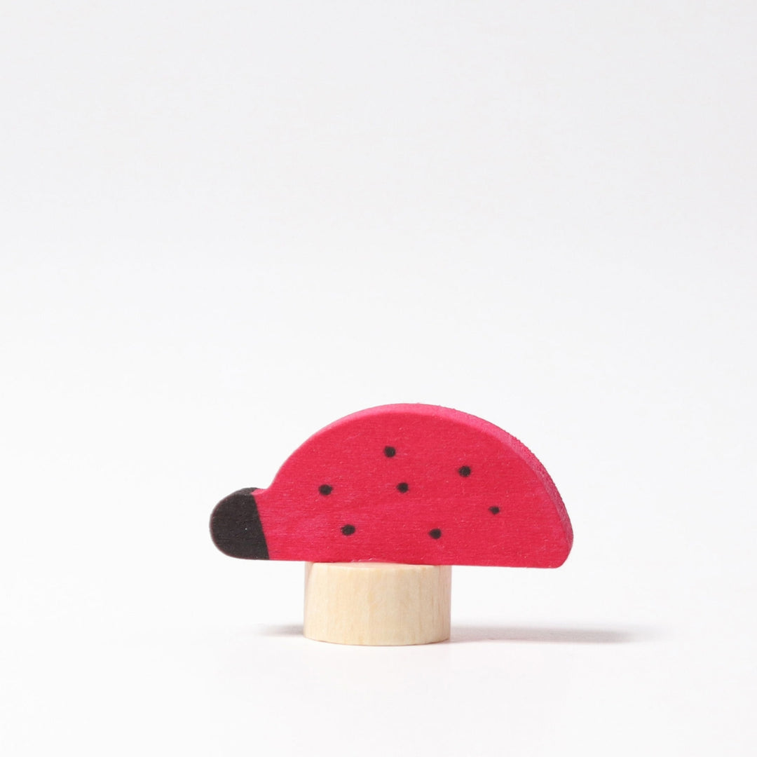 GR-03750 Grimms Ladybird Candle Holder Decoration