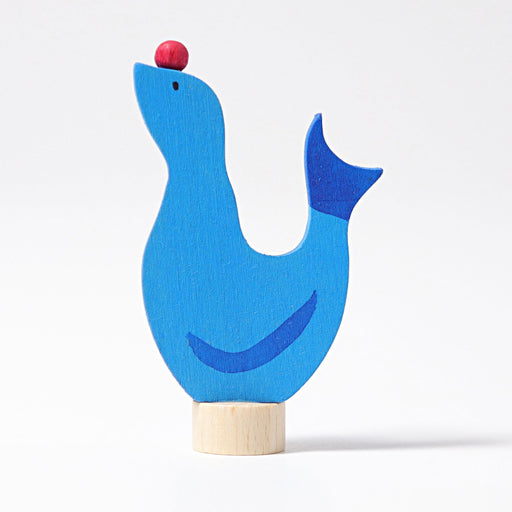 GR-03480 Grimm's Seal Candle Holder Decoration