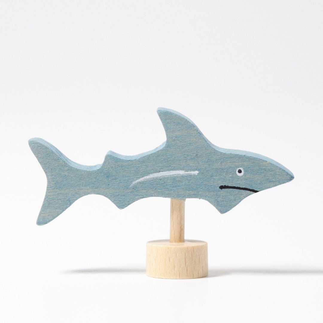 GR-03545 Grimm's Shark Candle Holder Decoration