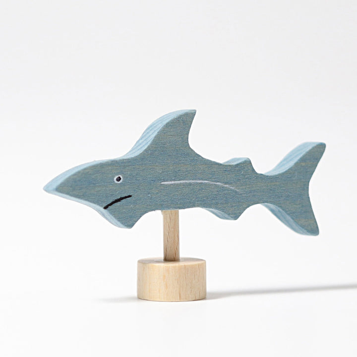 GR-03545 Grimm's Shark Candle Holder Decoration