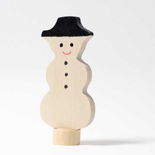 GR-03920 Grimm's Snowman Candle Holder Decoration