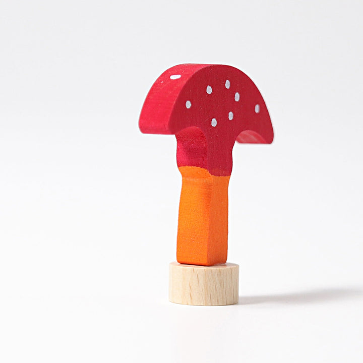 GR-03510 Grimm's Toadstool Candle Holder Decoration