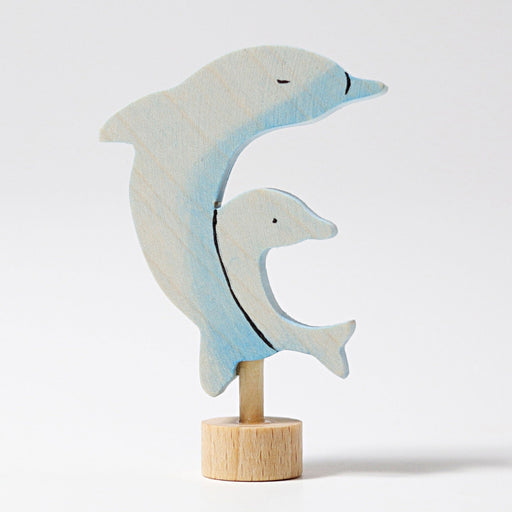 GR-04040 Grimm's Decorative Figure Two Dolphins