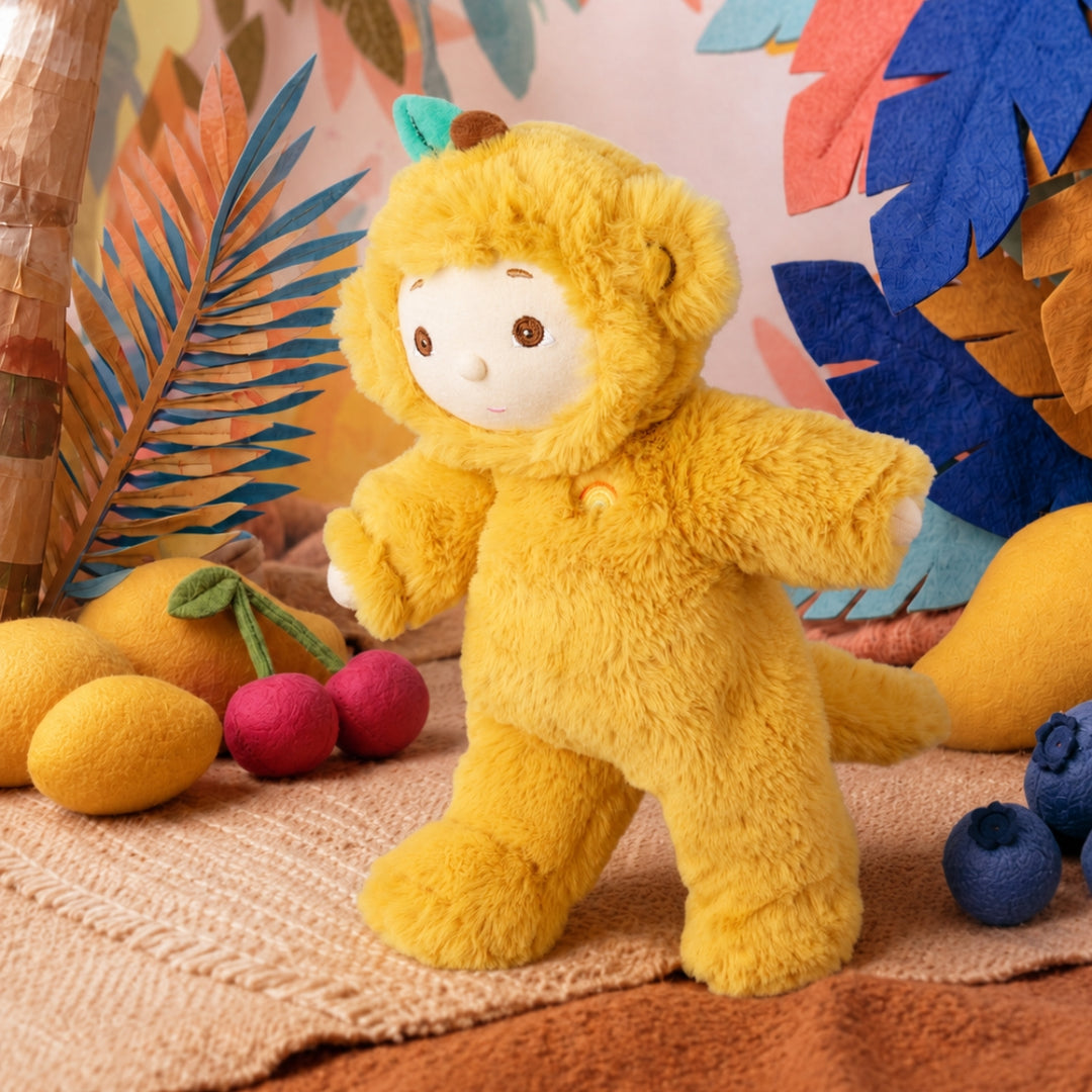 Dinkum Dolls Cozy Day Monkey - Mango - Online, Australia