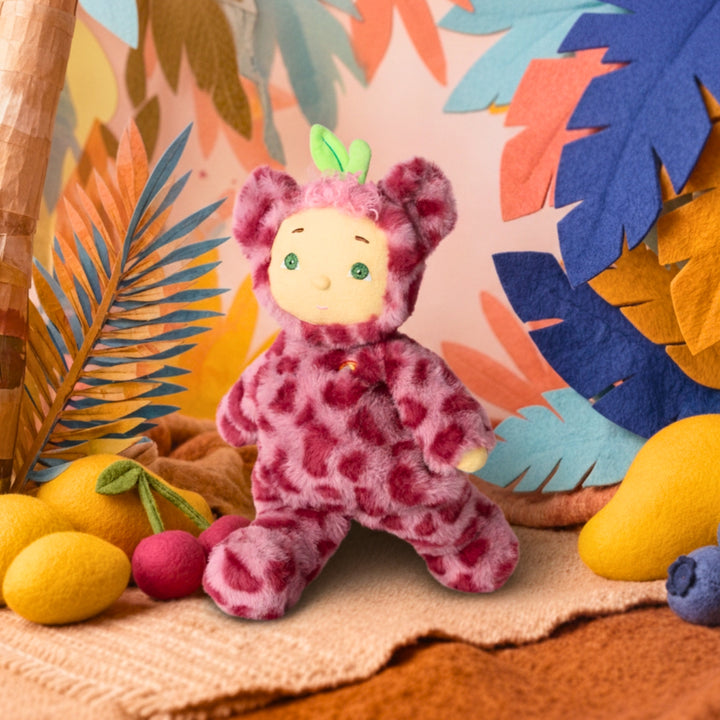 Dinkum Dolls Cozy Day Cheetah - Cherry - Online, Australia