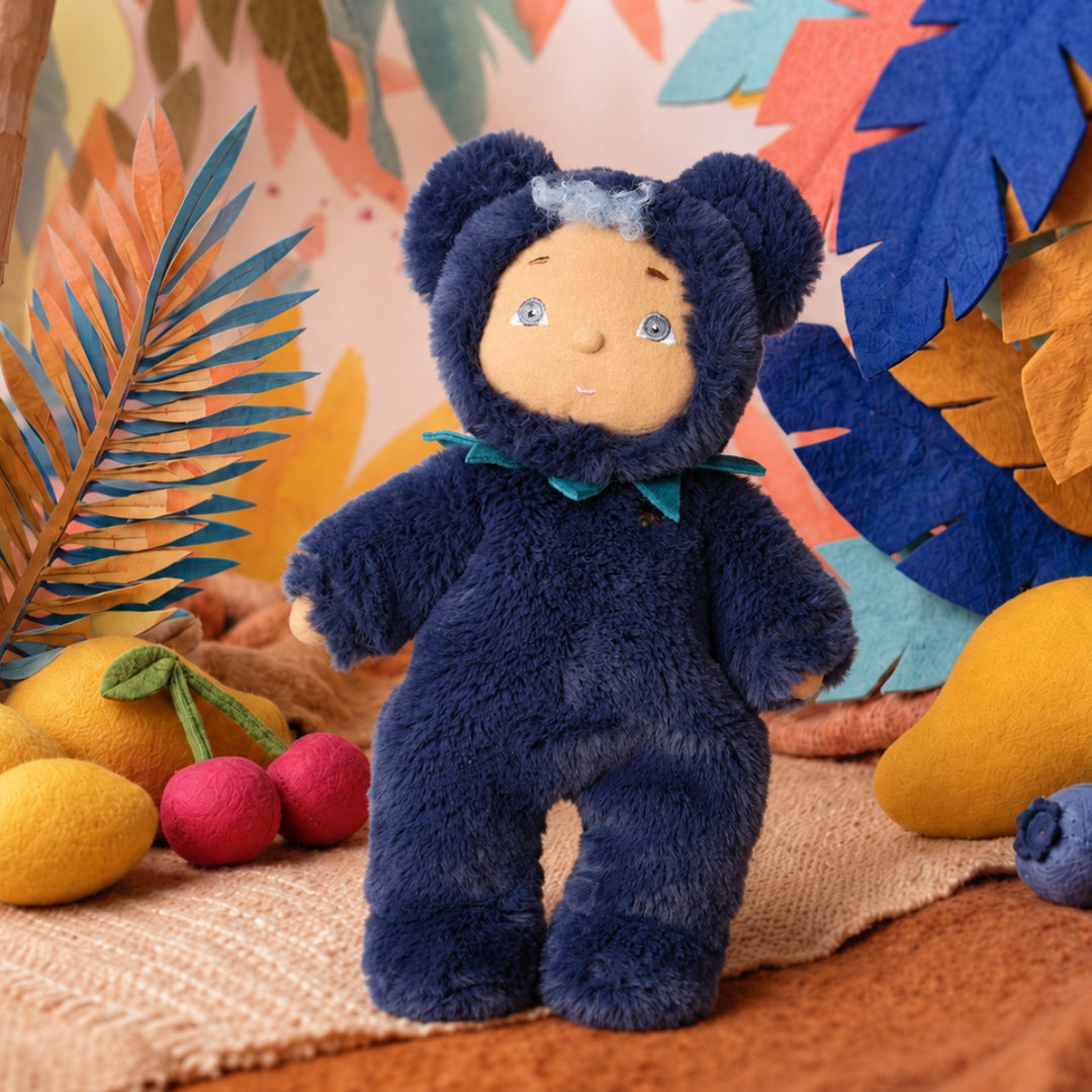 Dinkum Dolls Cozy Day Bear - Blueberry - Online, Australia