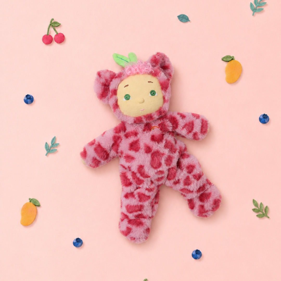 Dinkum Dolls Cozy Day Cheetah - Cherry - Online, Australia