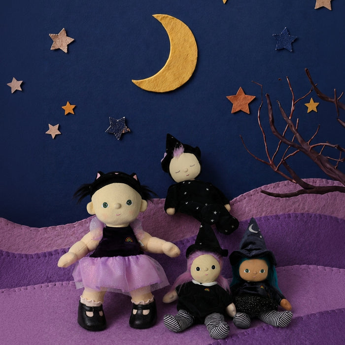 Dinkum Dolls Dozy - Willa Witch - Black - Olli Ella Halloween 2026 - Australia