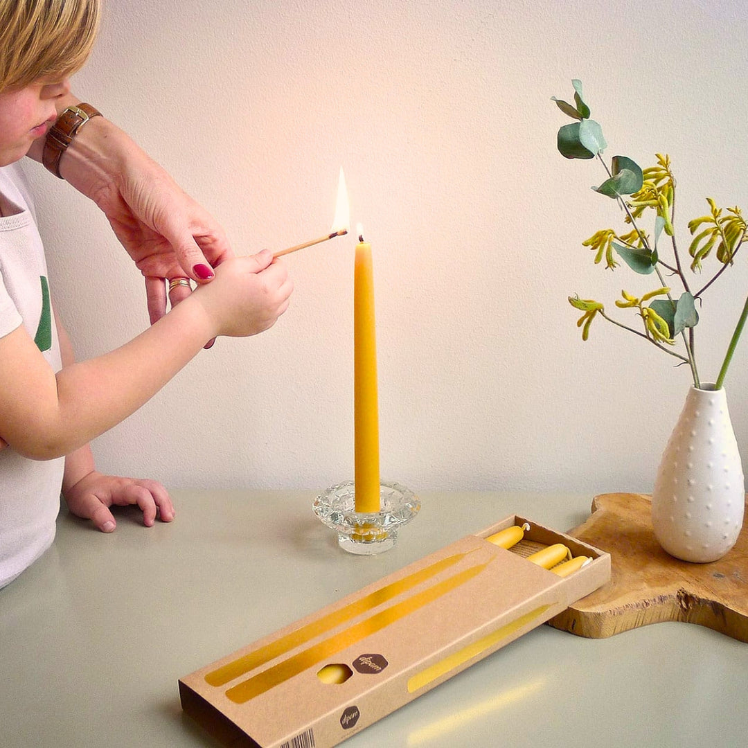 Dipam Beeswax Candles Collection - Online, Australia