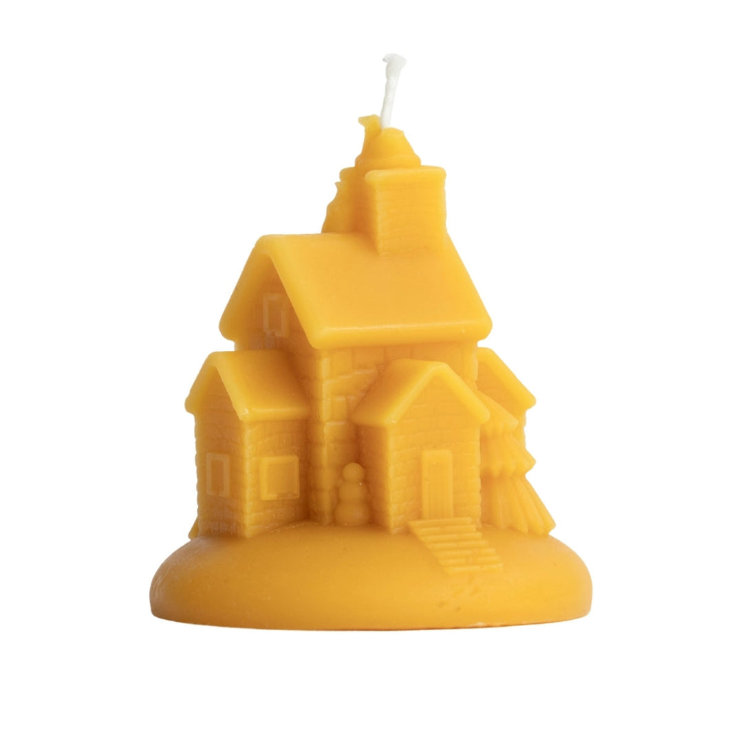 Dipam Beeswax Christmas House Candles 8x9cm, Box of 4 - Online, Australia