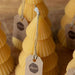 Dipam Beeswax Christmas Tree Candles 7x12, Box of 6 - Online, Australia