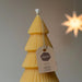 Dipam Beeswax Christmas Tree Candles 7x12, Box of 6 - Online, Australia
