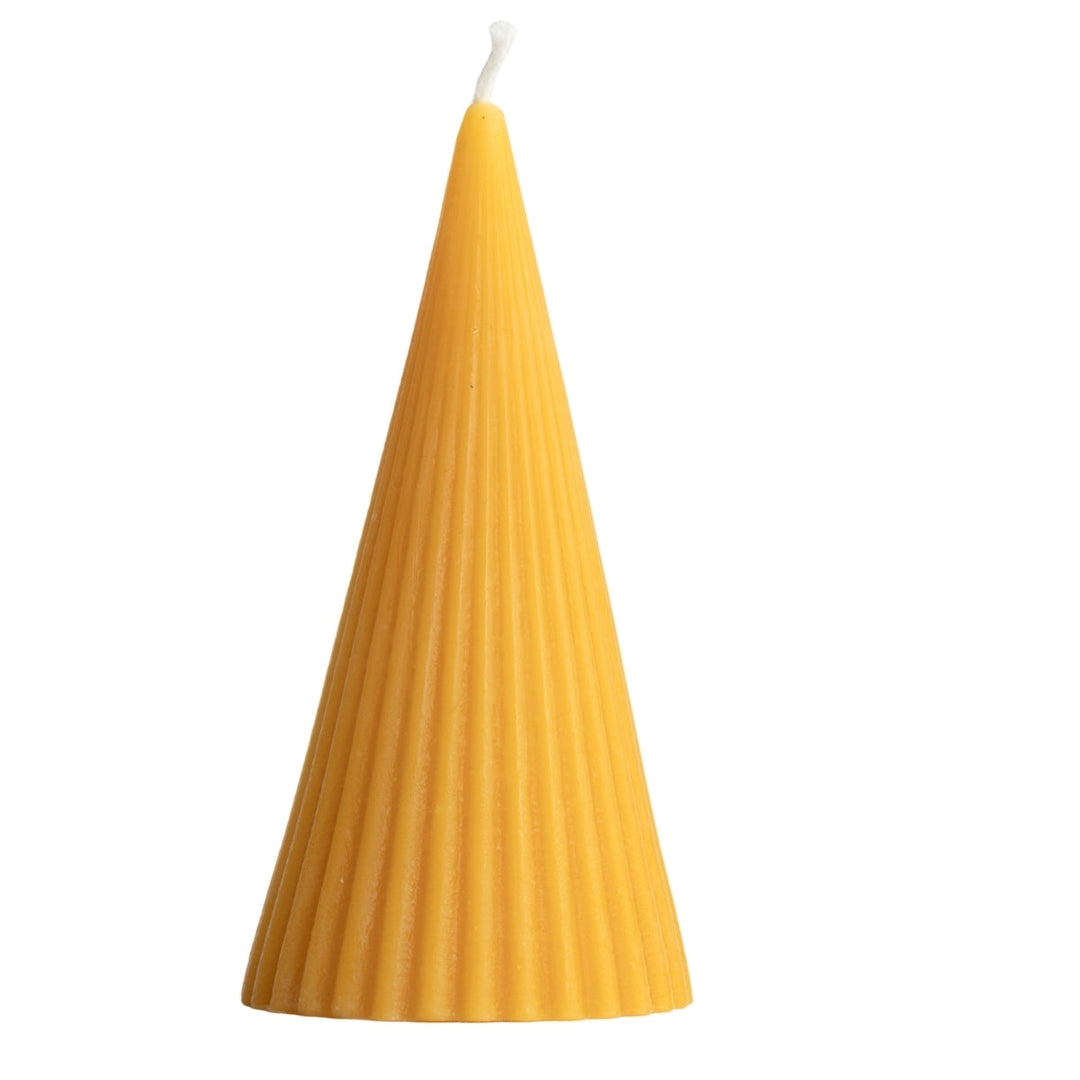 Dipam Beeswax Cone Candle 7x14.5, Box of 6 - Online, Australia