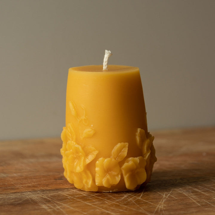 Dipam Beeswax Flowers Candles 6x8cm, Box of 6 - Online, Australia