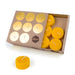 Dipam 100% Beeswax Tealight Candles 1.8cx3.6cm, Box of 18, Available Online - Australia