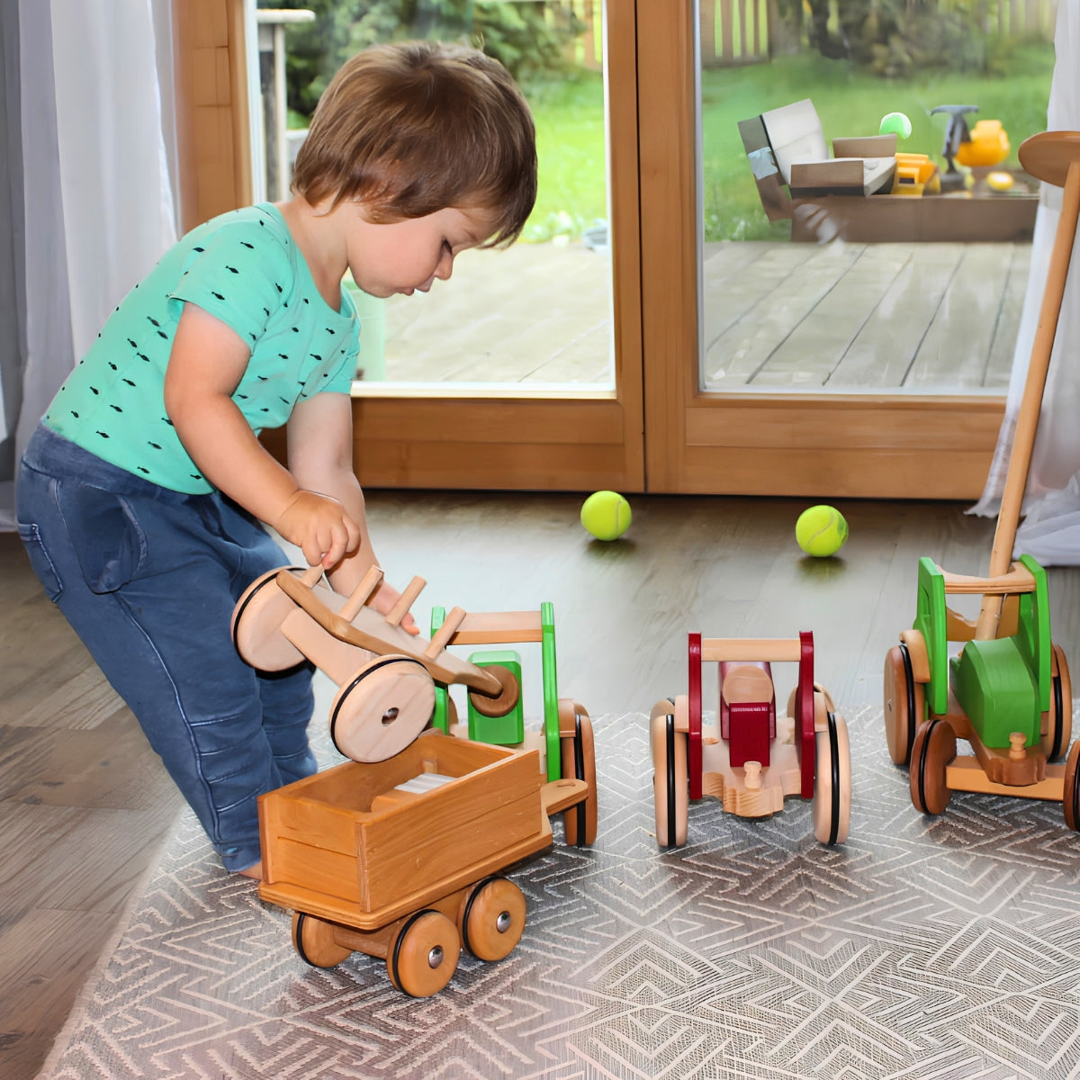 Dynamiko Wooden Wheeled Toys Brand Collection - Online, Australia