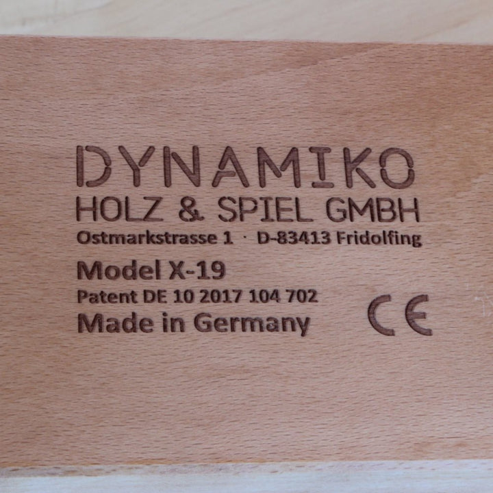 DY-180237 Dynamiko Wooden Ride on Toy Caterpillar - Blue