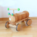 DY-180244 Dynamiko Wooden Ride on Toy Caterpillar Green