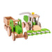 DY-180527 Dynamiko Wooden Tractor Forage Harvester Felix - Green