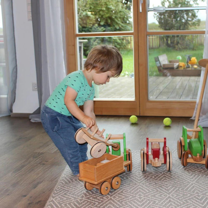 DY-180435 Dynamiko Wood Tractor Corbinian Green