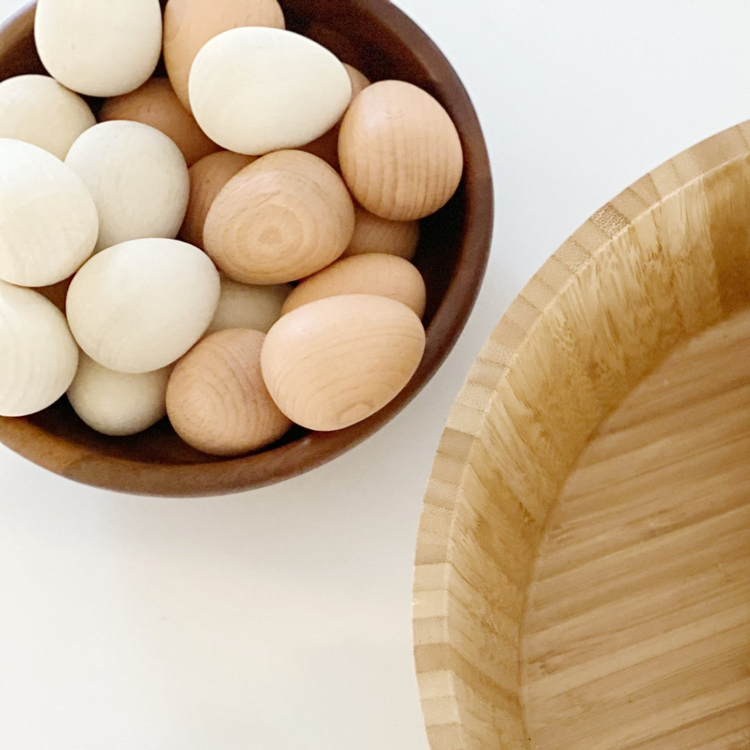 Eggs White Sixpack Wooden Play Food for Children's Pretend Play from Australia