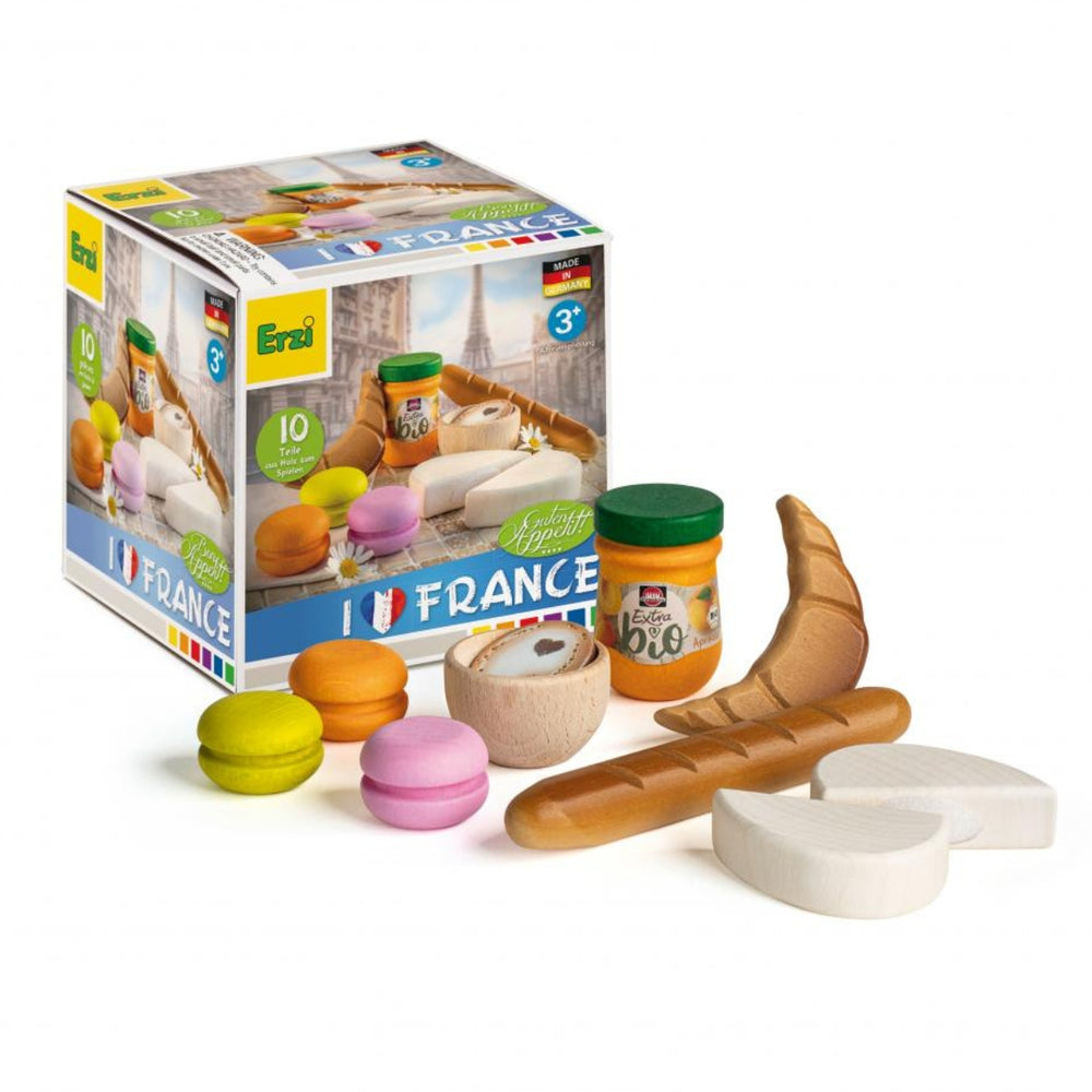 Erzi France Assortment Wooden Play Food for Children's Pretend Play from Australia