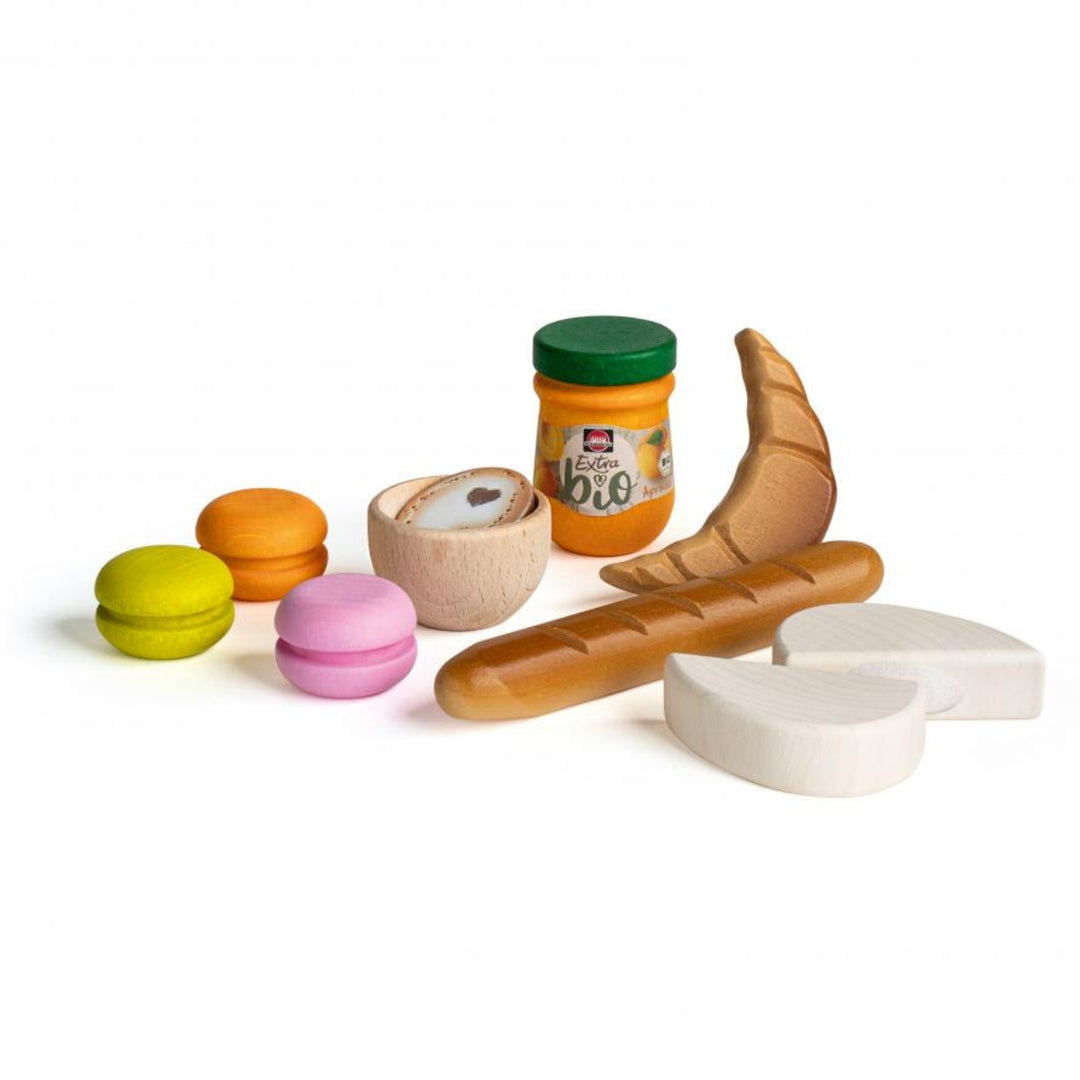 Erzi France Assortment Wooden Play Food for Children's Pretend Play from Australia