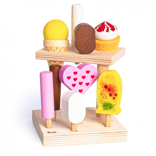 Erzi Ice Stand Summerfresh Wooden Play Food for Children's Pretend Play from Australia