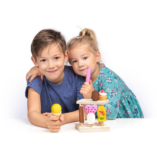 Erzi Ice Stand Summerfresh Wooden Play Food for Children's Pretend Play from Australia