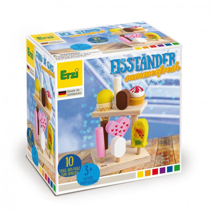 Erzi Ice Stand Summerfresh Wooden Play Food for Children's Pretend Play from Australia