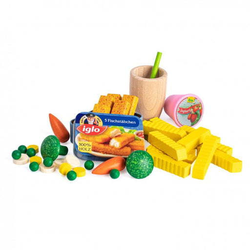 Erzi Lunch Assortment Wooden Play Food for Children's Pretend Play from Australia