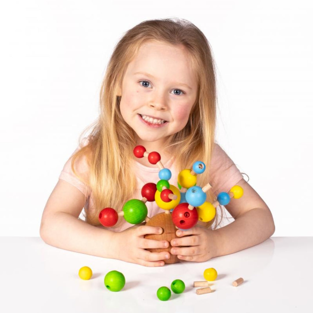 Erzi Wooden Educational Toy - Froebel Pegs & Balls for Children's Pretend Play - Online, Australia